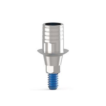 Титанова основа Ti-Base платформа з замком Titanium Base lock Cortex Dental конічне з'єднання з імплантом стандартна платформа Conical Regular Platform (RP) - 1 mm, MPR-TBH1 фото MPR-TBH1