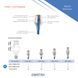 Титанова основа Ti-Base платформа з замком Titanium Base lock Cortex Dental конічне з'єднання з імплантом стандартна платформа Conical Regular Platform (RP) - 2 mm, MPR-TBH2 фото 4 MPR-TBH2