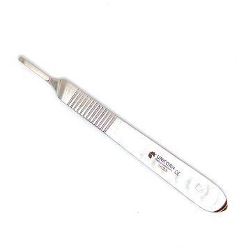 Ручка для скальпеля №3 плоская Scalpel Handle No.3 UNICORN Medical Instruments № 3633 фото 3633