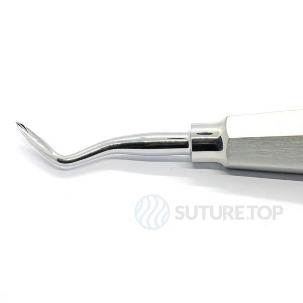 Элеватор Schmeckebier Root Elevator Left левый 3мм UNICORN Medical Instruments № EL4 Gold фото EL4