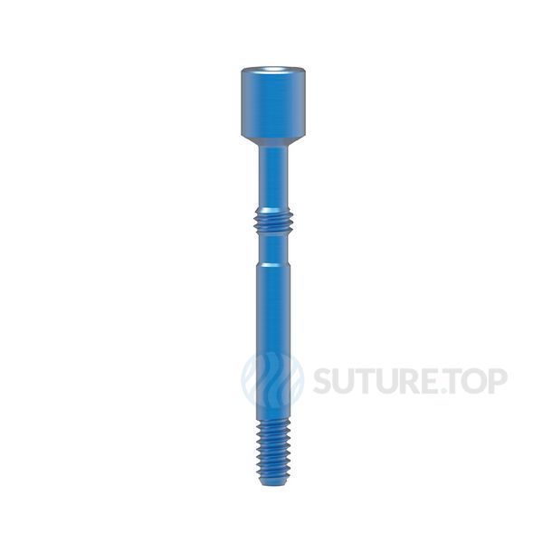 Гвинт для імплантоводу при навігаційній хірургії з офсетом Guided Surgery Implant Mount offset Screw Cortex Dental Implants конічне з'єднання з імплантом стандартна платформа Conical Regular Platform (RP) - 13 mm, MPR-GSS240 фото MPR-GSS240