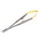 Иглодержатель Castroviejo Needle Holder straight прямой 150мм UNICORN Medical Instruments № 1923/TC 150mm Gold (Tungsten Carbide Inserts) фото 4 1923/TC 150mm