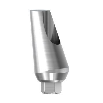 Кутовий абатмент 15&deg; Angulated Titanium Abutment 15 Deg. Cortex Dental Implants з'єднання з імплантом внутрішній шестигранник Internal HEX Platform - 9 mm, CO-8015 фото CO-8015