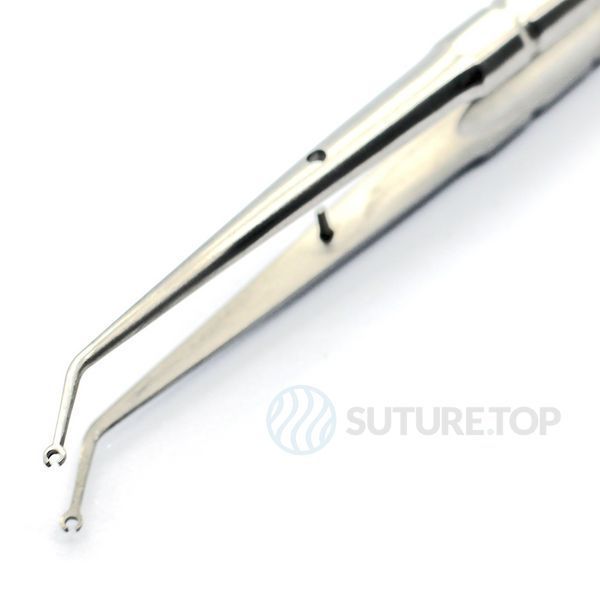 Пинцет хирургический для шовного Surgical Suture Tweezer 180мм UNICORN Medical Instruments № 393 фото 393