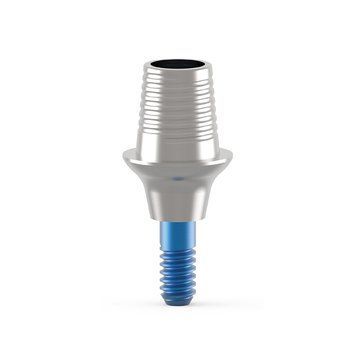 Титанова основа Ti-Base безіндексна платформа без замка Titanium Base no lock Cortex Dental конічне з'єднання з імплантом стандартна платформа Conical Regular Platform (RP) - 2 mm, MPR-TBR2 фото MPR-TBR2
