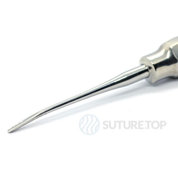 Элеватор Root Elevator 2мм curved Long изогнутый удлиненный 165мм UNICORN Medical Instruments № 218В фото 218B