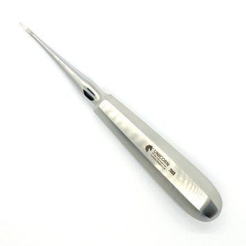 Елеватор Heidbrink elevator 2.5мм straight для видалення фрагментів коренів зуба прямий UNICORN Medical Instruments № 700/8 фото 700/8