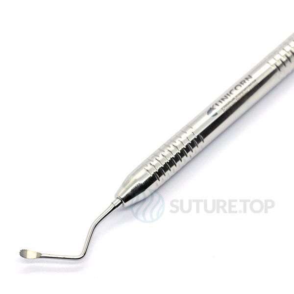 Кюрета Лукас з зубчиками Lucas Bone Curette Serrated 3.0мм UNICORN Medical Instruments № 0660 фото 0660