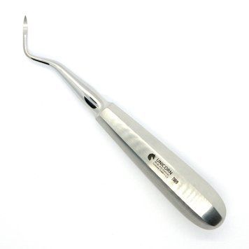 Елеватор Heidbrink elevator 2.5мм left для видалення фрагментів коренів зуба лівий UNICORN Medical Instruments № 700/9 фото 700/9