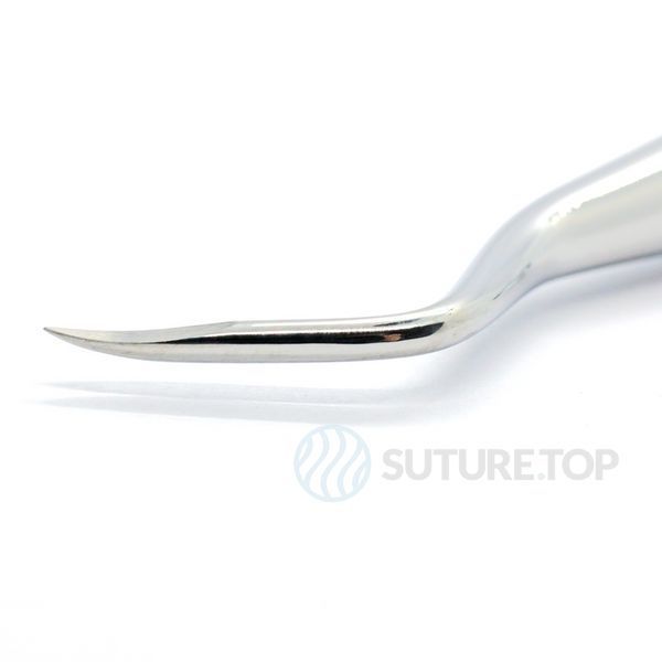 Элеватор Heidbrink elevator 2.5мм left для удаления фрагментов корней зуба левый UNICORN Medical Instruments № 700/9 фото 700/9