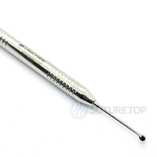 Періостальний елеватор Periosteal Elevator Molt 6.0мм large tip, 4.0мм small tip UNICORN Medical Instruments № 0890 фото 0890