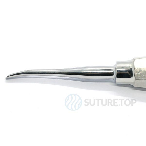 Элеватор Luxator Root Elevator 4мм изогнутый UNICORN Medical Instruments № ER-4mm фото ER-4mm