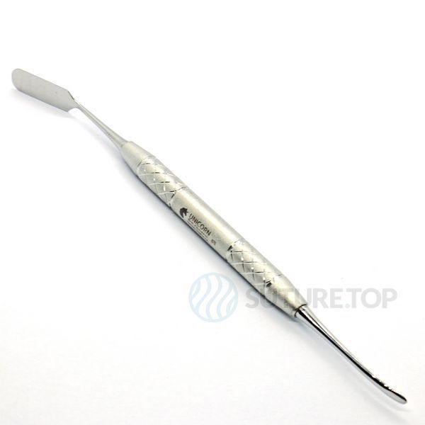 Периостальный элеватор Prichard Periosteal Elevator 10.0мм flat tip, 4.5мм rounded tip UNICORN Medical Instruments № 878 фото 878