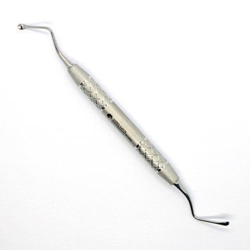 Кюрета Лукас з зубчиками Lucas Bone Curette Serrated 3.0мм UNICORN Medical Instruments № 661/86S фото 661/86S