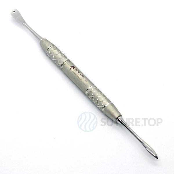 Періостальний елеватор Allen Periosteal Elevator 7.0мм rounded tip, 2.5мм pointed tip UNICORN Medical Instruments № 869 фото 869