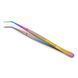 Пинцет College Tweezer Multi Color Rainbow 150мм UNICORN Medical Instruments № 1026 color фото 2 1026 color