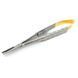Иглодержатель Castroviejo Needle Holder straight прямой 140мм UNICORN Medical Instruments № 1921 TC Gold (Tungsten Carbide Inserts) фото 2 1921 TC