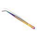 Пинцет College Tweezer Multi Color Rainbow 150мм UNICORN Medical Instruments № 1026 color фото 1 1026 color