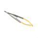 Иглодержатель Castroviejo Needle Holder straight прямой 140мм UNICORN Medical Instruments № 1921 TC Gold (Tungsten Carbide Inserts) фото 1 1921 TC