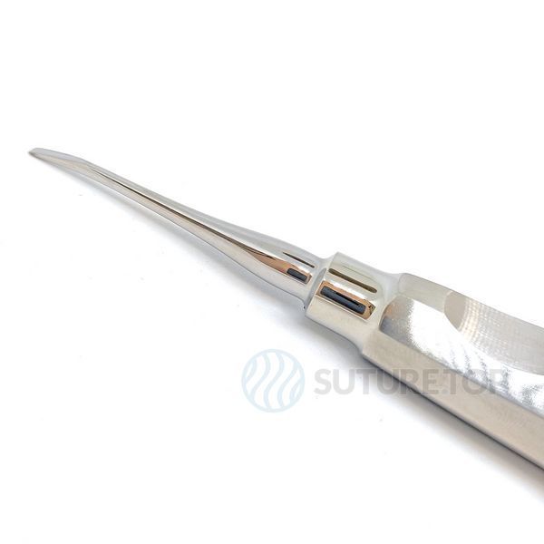Элеватор Luxator Root Elevator curved изогнутый 2мм UNICORN Medical Instruments № ELC-2mm фото ELC-2mm