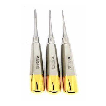 Елеватор Root Elevator 4мм UNICORN Medical Instruments № 680/4mm Gold фото 680/4mm